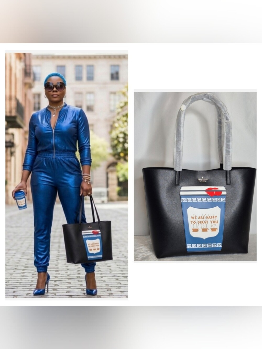 Kate Spade "Coffee Break" Tote Bag